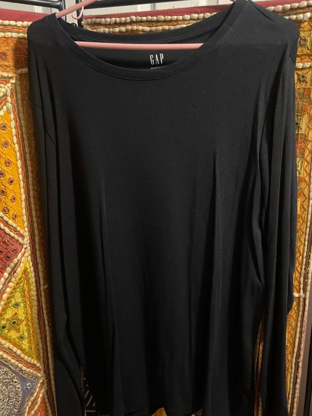 Gap Black Long Sleeve T-shirt Size XXL